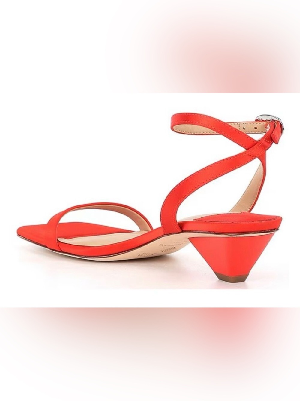 Antonio Melani Fina Satin Dress Sandals - Picture 8 of 9